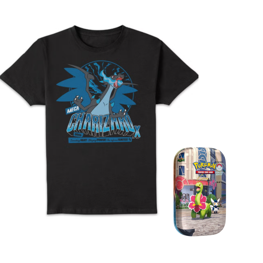 Lumiose City Mini Tin T-Shirt Bundle - M Image 1