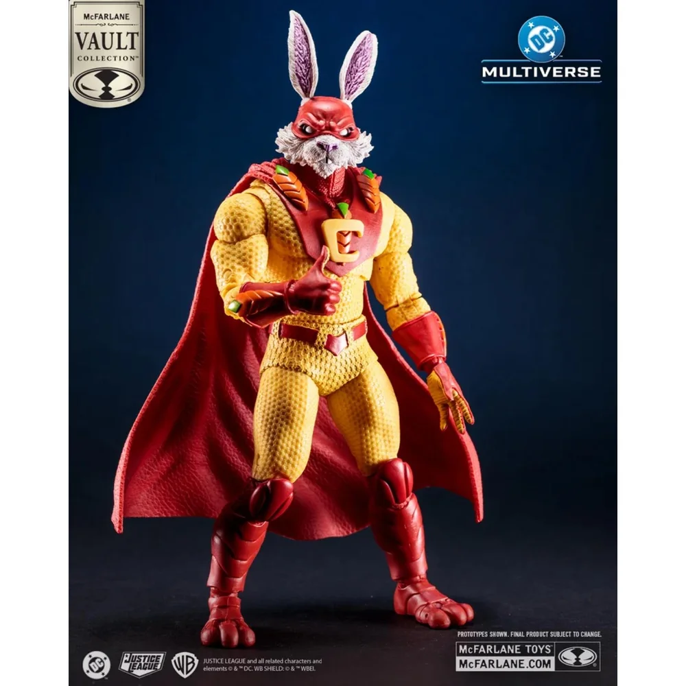 DC multiverse 7in - Captain Carrot (McFarlane Vault) - Bandai Image 1