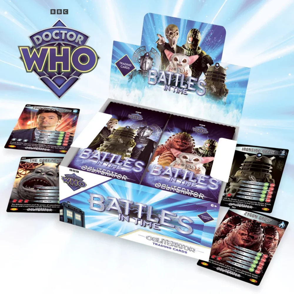 Doctor Who Battles in Time Obliterator Limited Edition Booster Box (36 Packs) Image 1