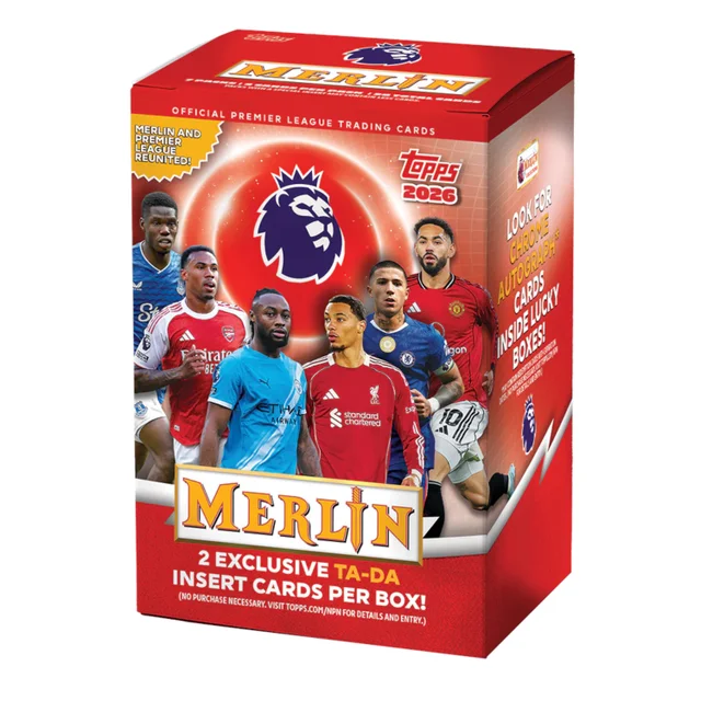 Topps Merlin Premier League Value Box 2026