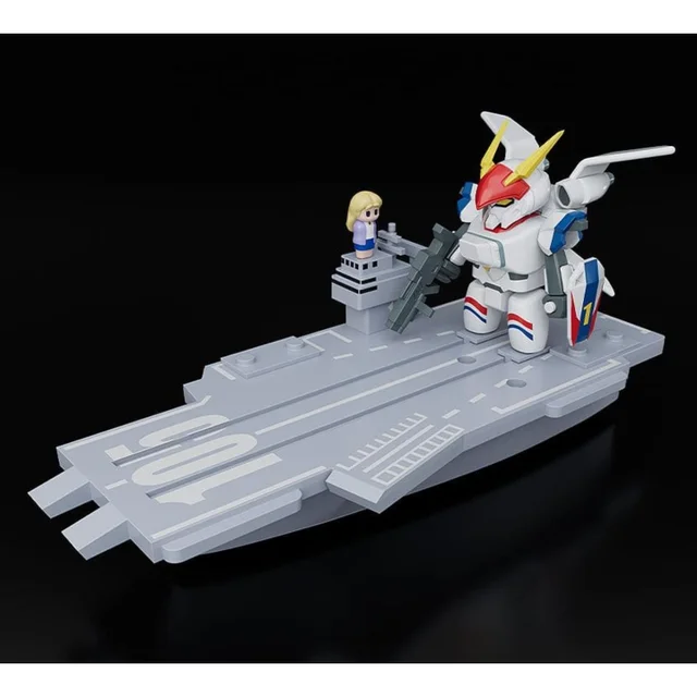 Metal Armor Dragonar Brickroid Action Figure Dragonar-1 (Opening Ver.) & Carrier Set 5 cm
