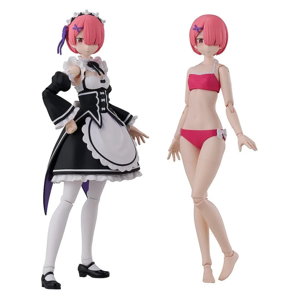 Re:ZERO -Starting Life in Another World- Kadokawa Plastic Model Series Plastic Model Kit Ram DX Ver. 16 cm Image 1