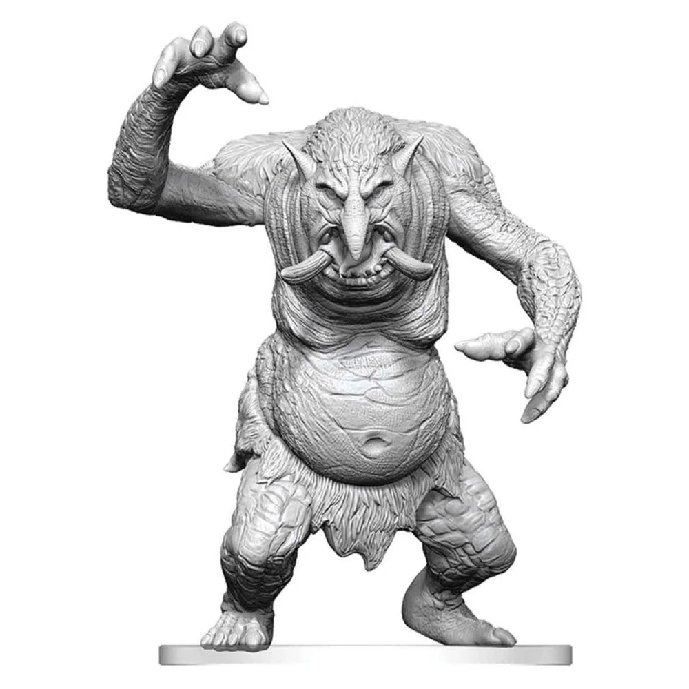 Pathfinder Battles Deep Cuts Unpainted Miniature Forest Troll 15 cm Image 1