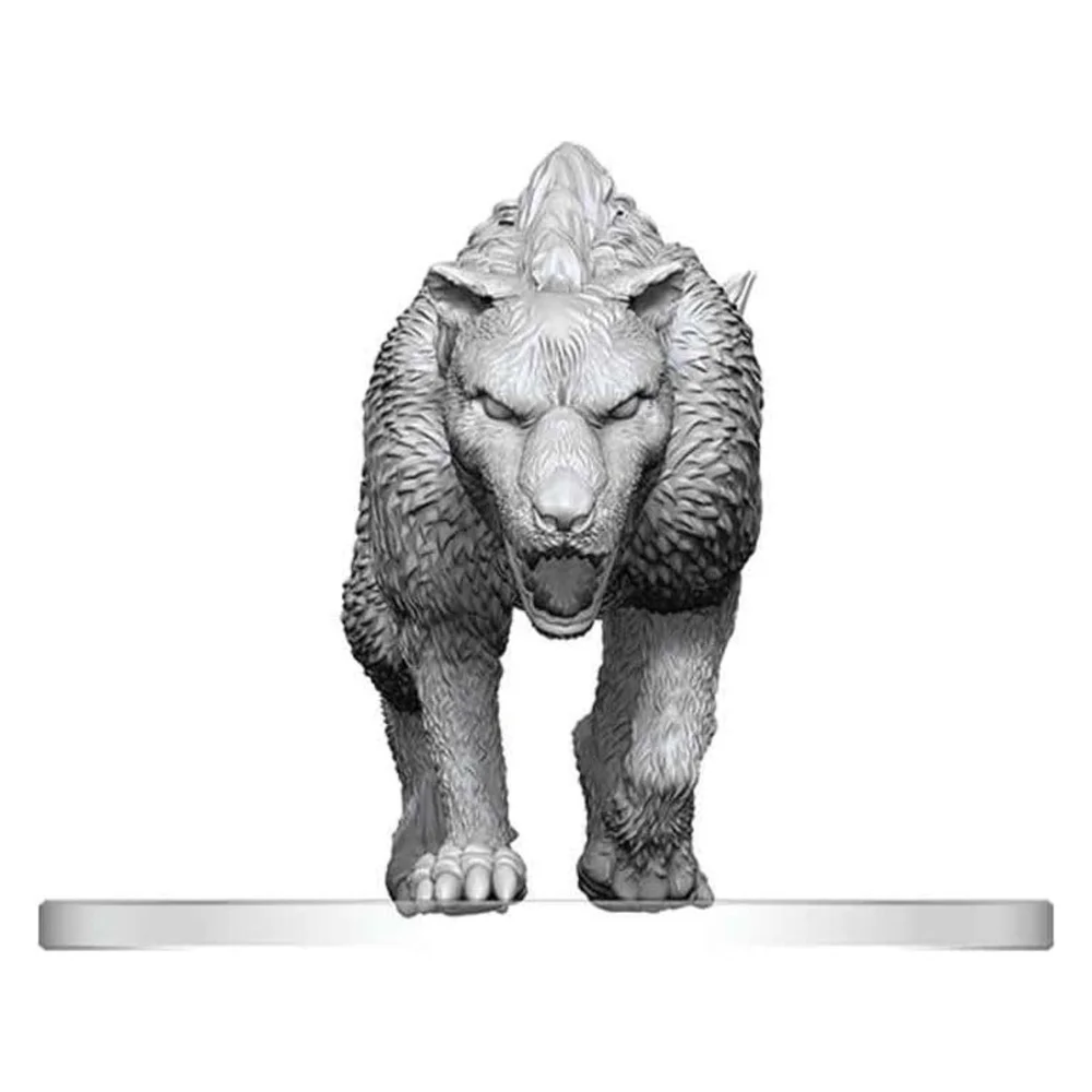 Pathfinder Battles Deep Cuts Unpainted Miniature Hyaenodon 13 cm Image 1