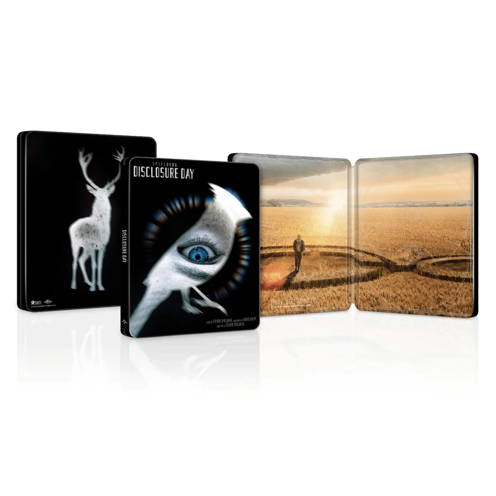 Disclosure Day 4K UHD & Blu-Ray Steelbook Image 1