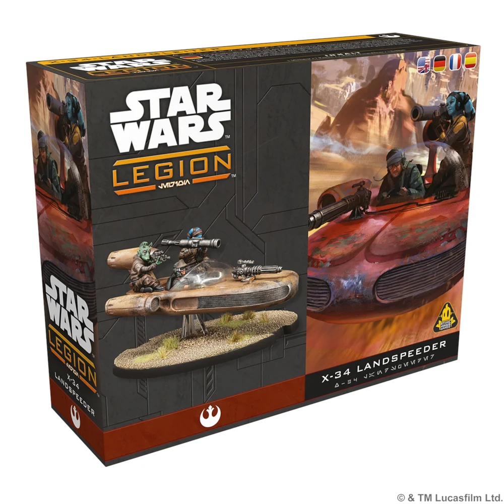 Star Wars: Legion X-34 Landspeeder Expansion Image 1
