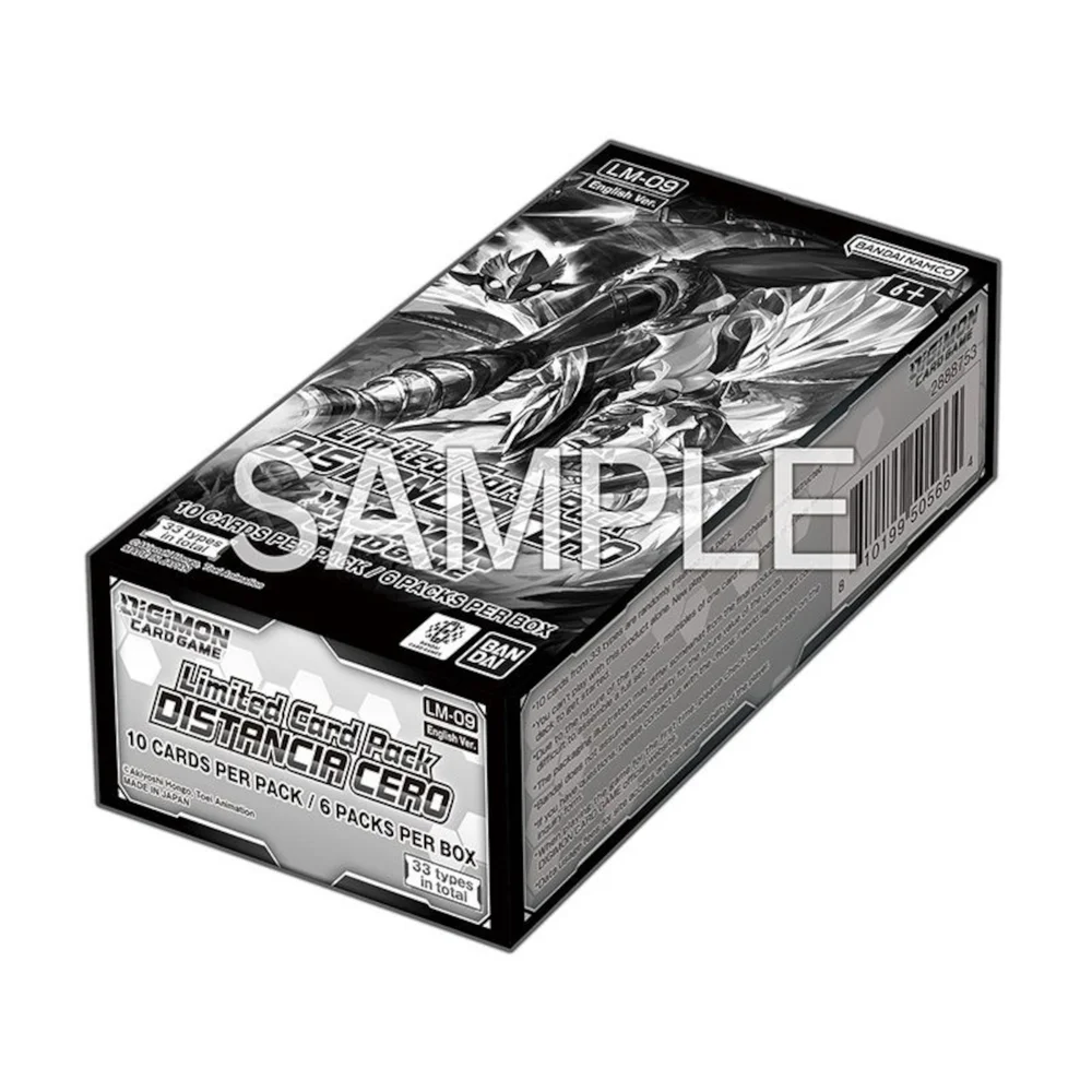 Digimon Card Game: Limited Card Pack Distancia Cero (LM-09) (6 Packs) Image 1