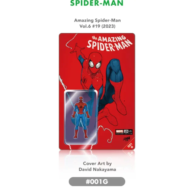 Hot-Toys-Pocket Cover Marvel 001G Spider-Man