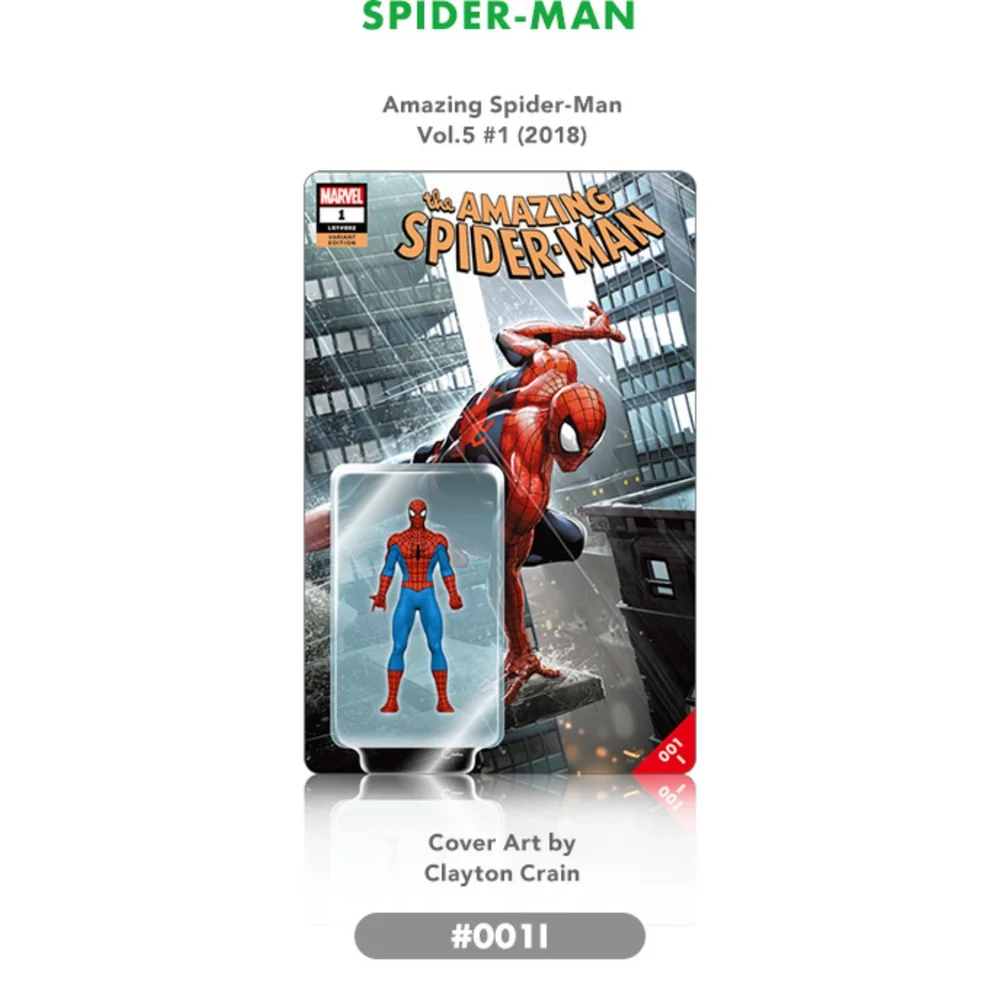 Hot-Toys-Pocket Cover Marvel 001I Spider-Man Image 1
