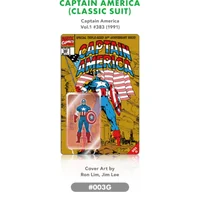 Hot-Toys-Pocket Cover Marvel 003G Captain America - undefined undefined