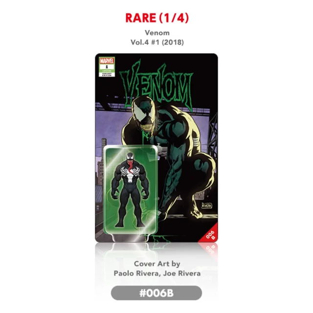 Hot-Toys-Pocket Cover Marvel 006B Venom Rare
