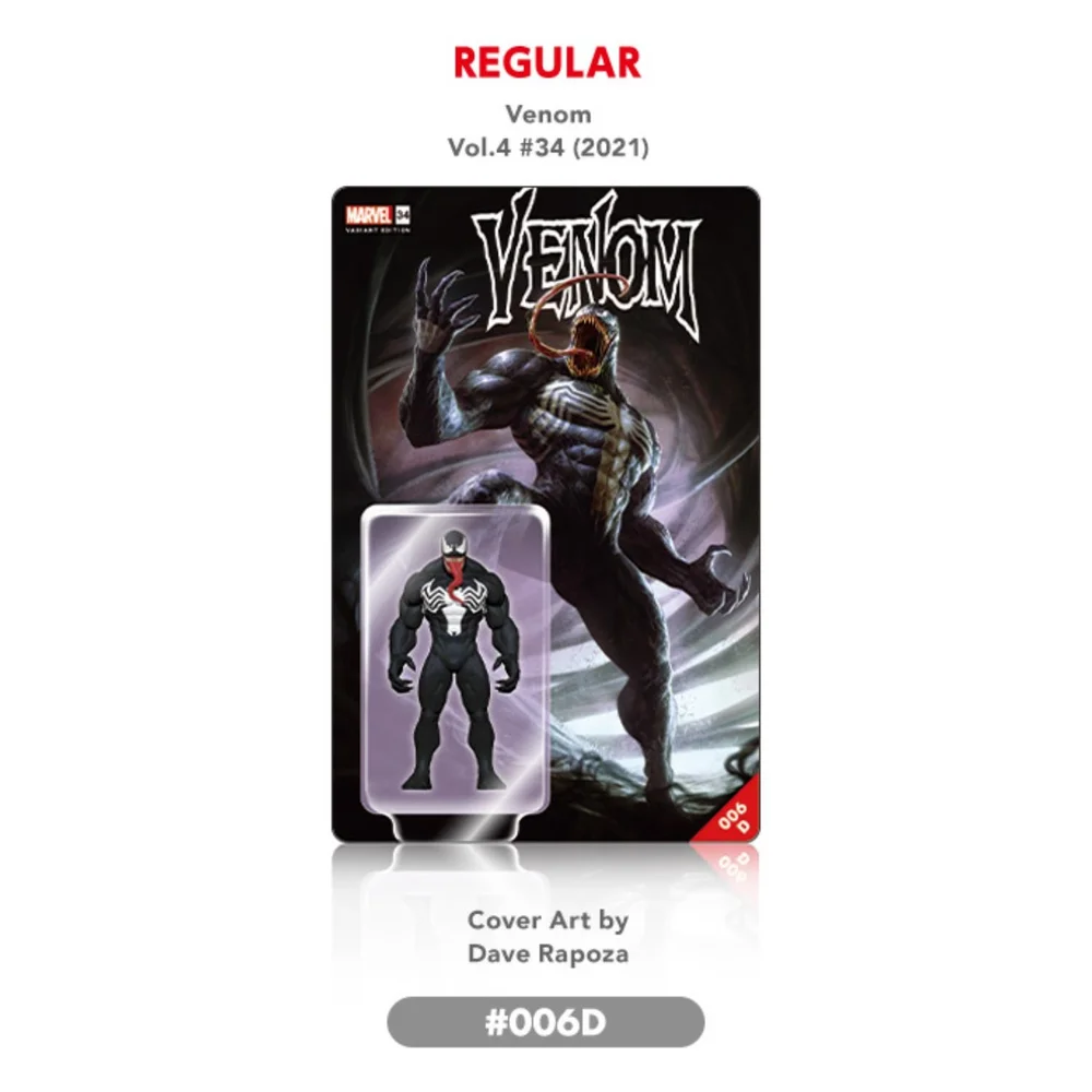 Hot-Toys-Pocket Cover Marvel 006D Venom Regular Image 1