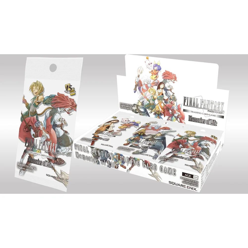 Final Fantasy Trading Card Game: Opus 30 Memories of Life Booster Box (18 Packs) Image 1