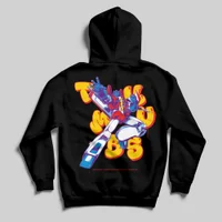 Transformers x THUMBS Starscream Aerosol Hoodie Black