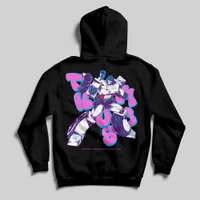 Transformers x THUMBS Megatron Aerosol Hoodie Black