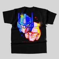 Transformers x THUMBS 3D Overlay T-Shirt Black - undefined undefined