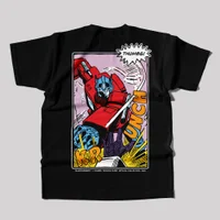 Transformers x THUMBS Zavvi Exclusive Optimus Prime Comic T-Shirt Black