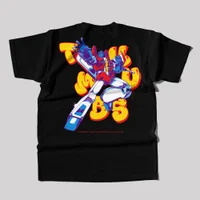Transformers x THUMBS Starscream Aerosol T-Shirt Black - undefined undefined
