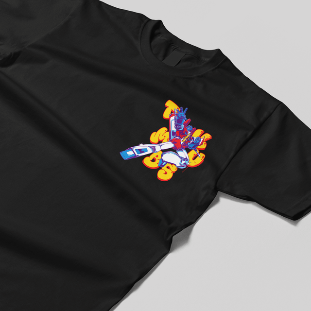 Transformers x THUMBS Starscream Aerosol T-Shirt Black