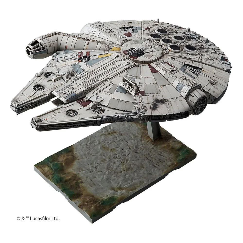 Star Wars Episode VII Model Kit 1/144 Millennium Falcon Image 1