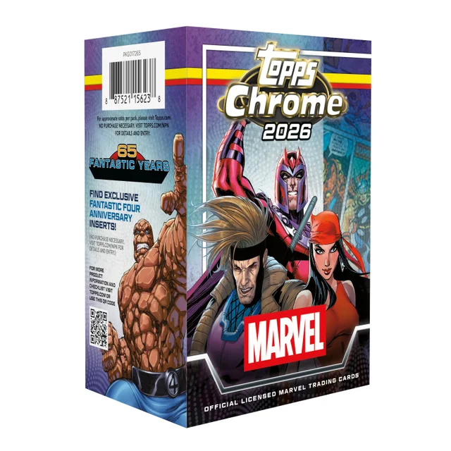 Topps 2026 Marvel Comics Chrome Value Box