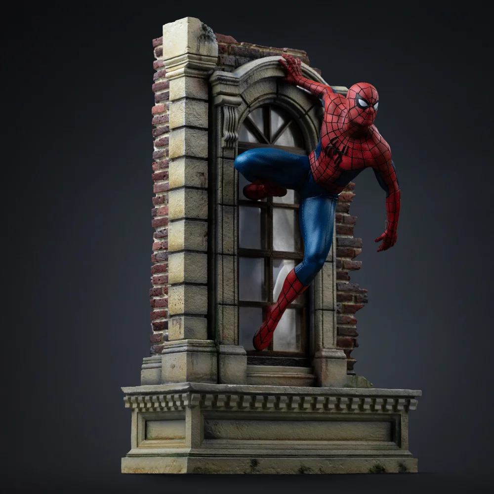 Iron Studios Spider-Man Brand New Day Spider-Man Art Scale 1/10 Statue Image 1