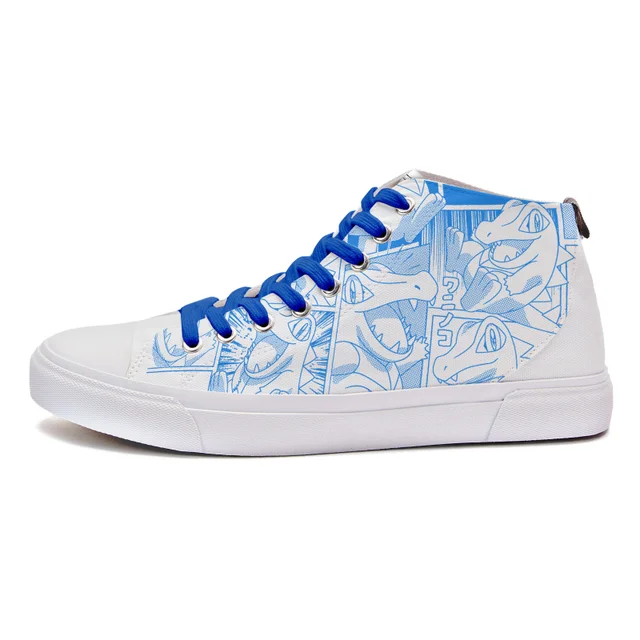 Pokemon Totodile Blue Manga Panel High Top
