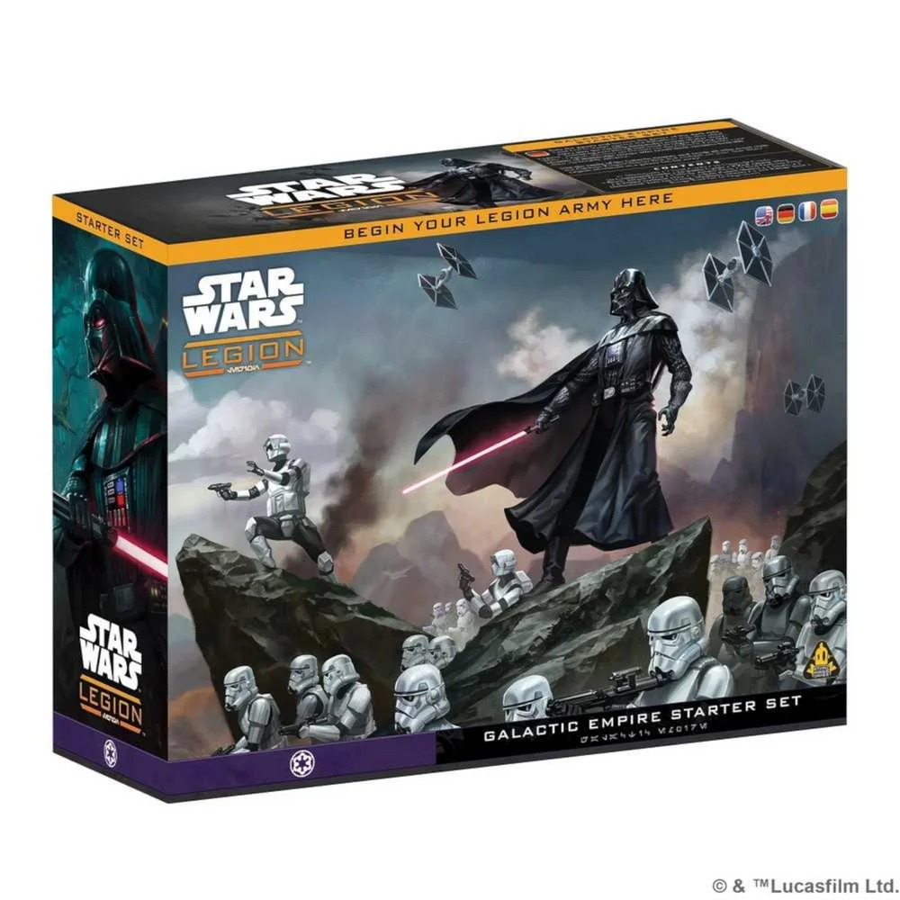 Star Wars: Legion Galactic Empire Starter Set Miniatures Expansion Image 1
