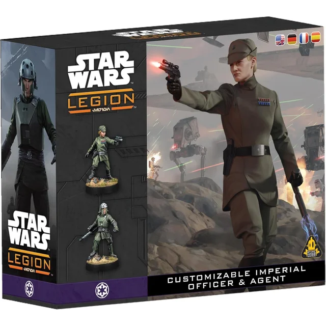 Star Wars: Legion Customisable Imperial Officer & Agent Miniatures Expansion