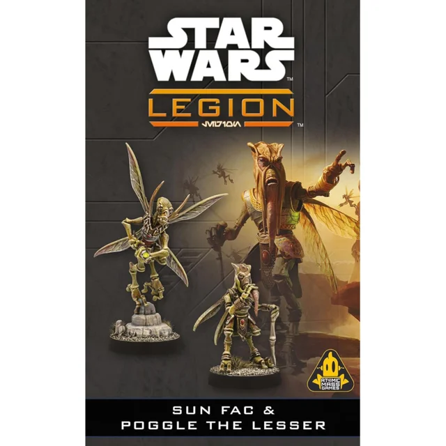 Star Wars: Legion Poggle The Lesser & Sun Fac Miniatures Expansion