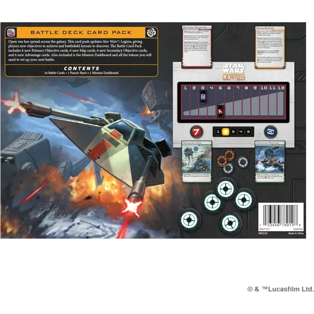 Star Wars: Legion Battle Card Pack Miniatures Expansion