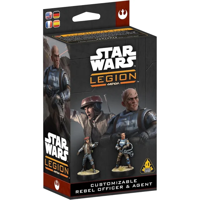 Star Wars: Legion Customisable Rebel Officer & Agent Miniatures Expansion