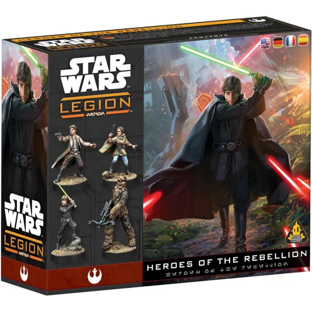 Star Wars: Legion Heroes of the Rebellion Character Pack Miniatures Expansion