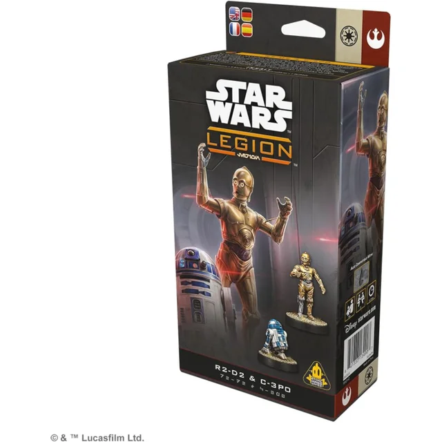 Star Wars: Legion R2D2 & C3P0 Operative Miniatures Expansion