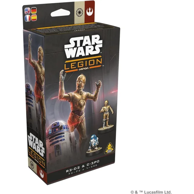 Star Wars: Legion R2D2 & C3P0 Operative Miniatures Expansion