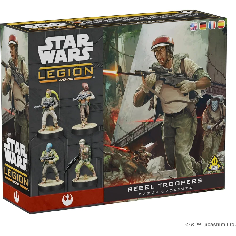 Star Wars: Legion Rebel Troopers Miniatures Expansion Image 1