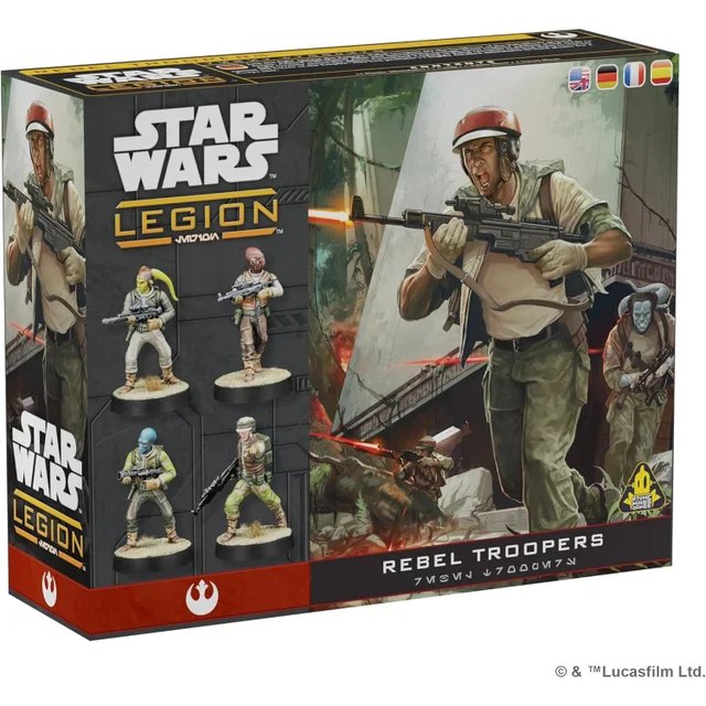 Star Wars: Legion Rebel Troopers Miniatures Expansion