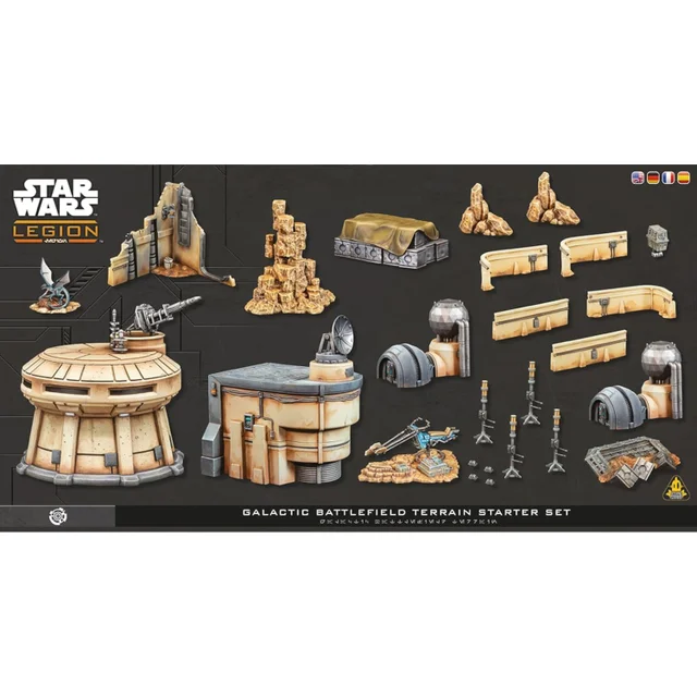 Star Wars: Legion Galactic Battlefield Terrain Starter Set Miniatures Expansion