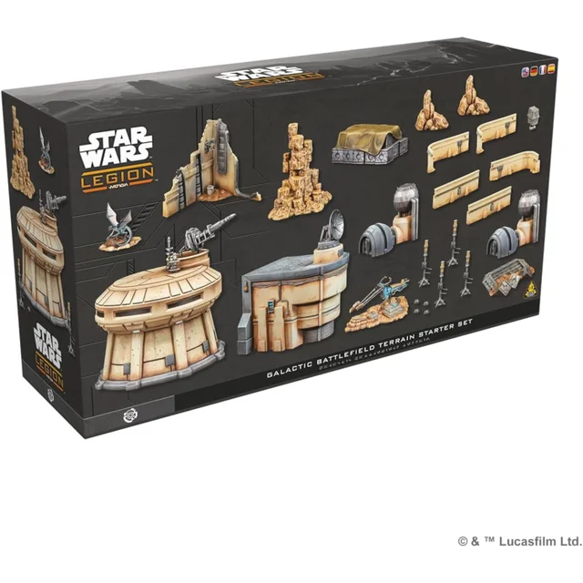 Star Wars: Legion Galactic Battlefield Terrain Starter Set Miniatures Expansion