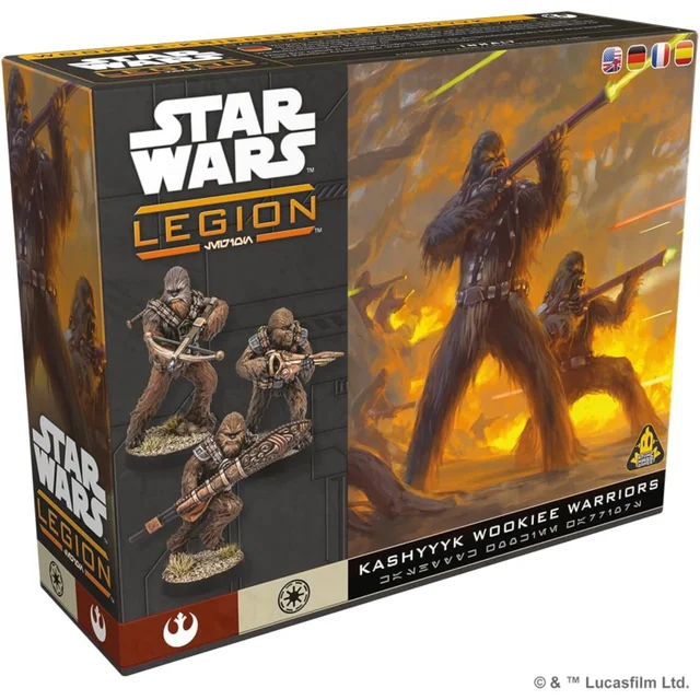 Star Wars: Legion Kashyyyk Wookiee Warriors Unit Miniatures Expansion