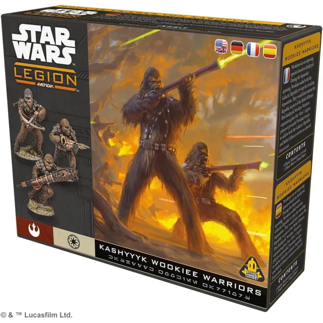 Star Wars: Legion Kashyyyk Wookiee Warriors Unit Miniatures Expansion