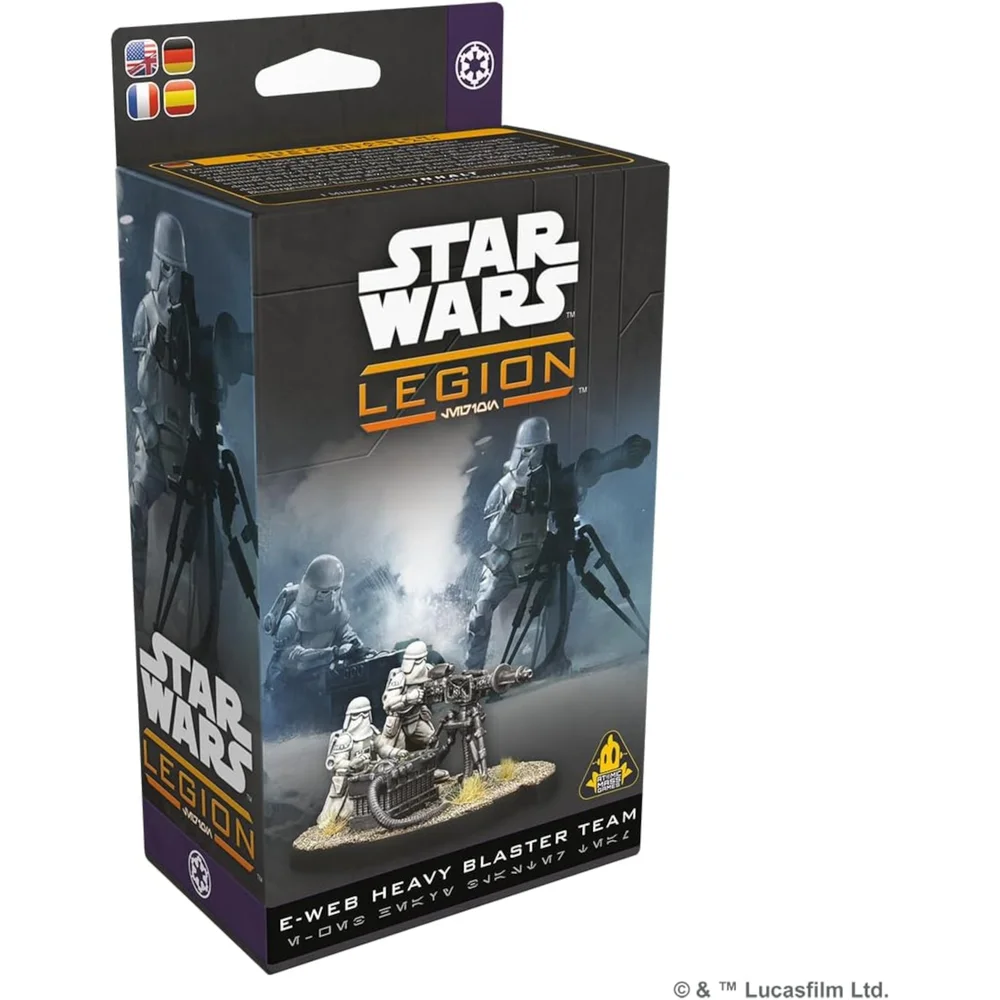 Star Wars: Legion E Web Heavy Blaster Team Miniatures Expansion Image 1