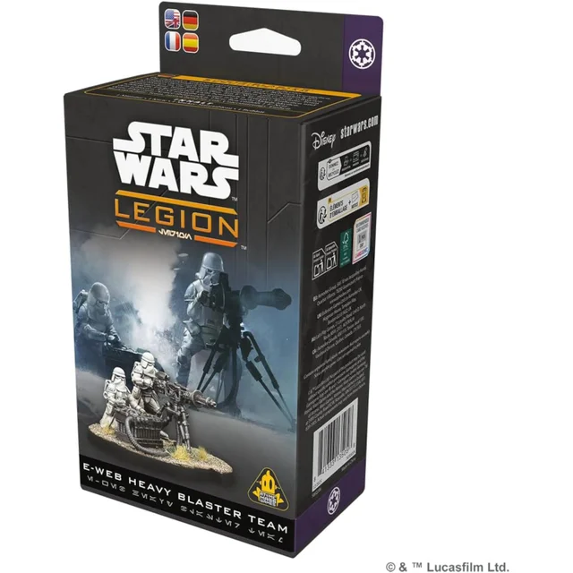 Star Wars: Legion E Web Heavy Blaster Team Miniatures Expansion