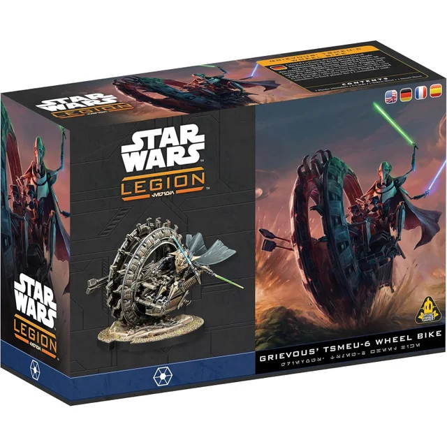 Star Wars: Legion General Grievous' TSMEU 6 Wheel Bike Miniatures Expansion