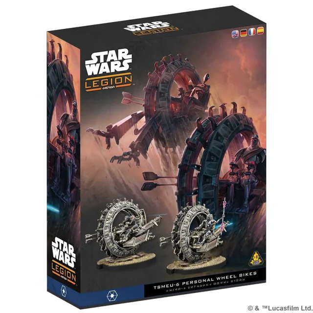 Star Wars: Legion TSMEU 6 Personal Wheel Bike Miniatures Expansion