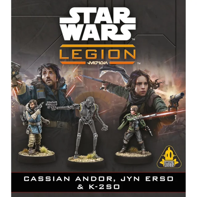 Star Wars: Legion Cassian Andor & Jyn Erso & K2SO Miniatures Expansion