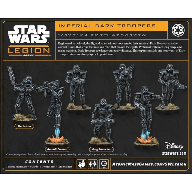Star Wars: Legion Dark Troopers Unit Miniatures Expansion