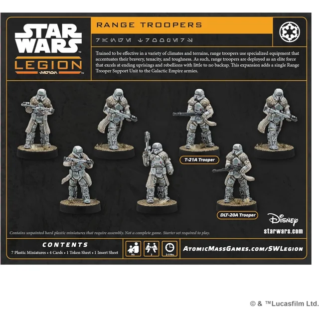Star Wars: Legion Range Troopers Miniatures Expansion