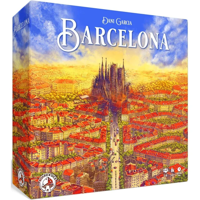 Barcelona Strategy Board Game