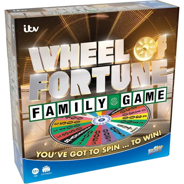 Wheel of Fortune Family Board Game